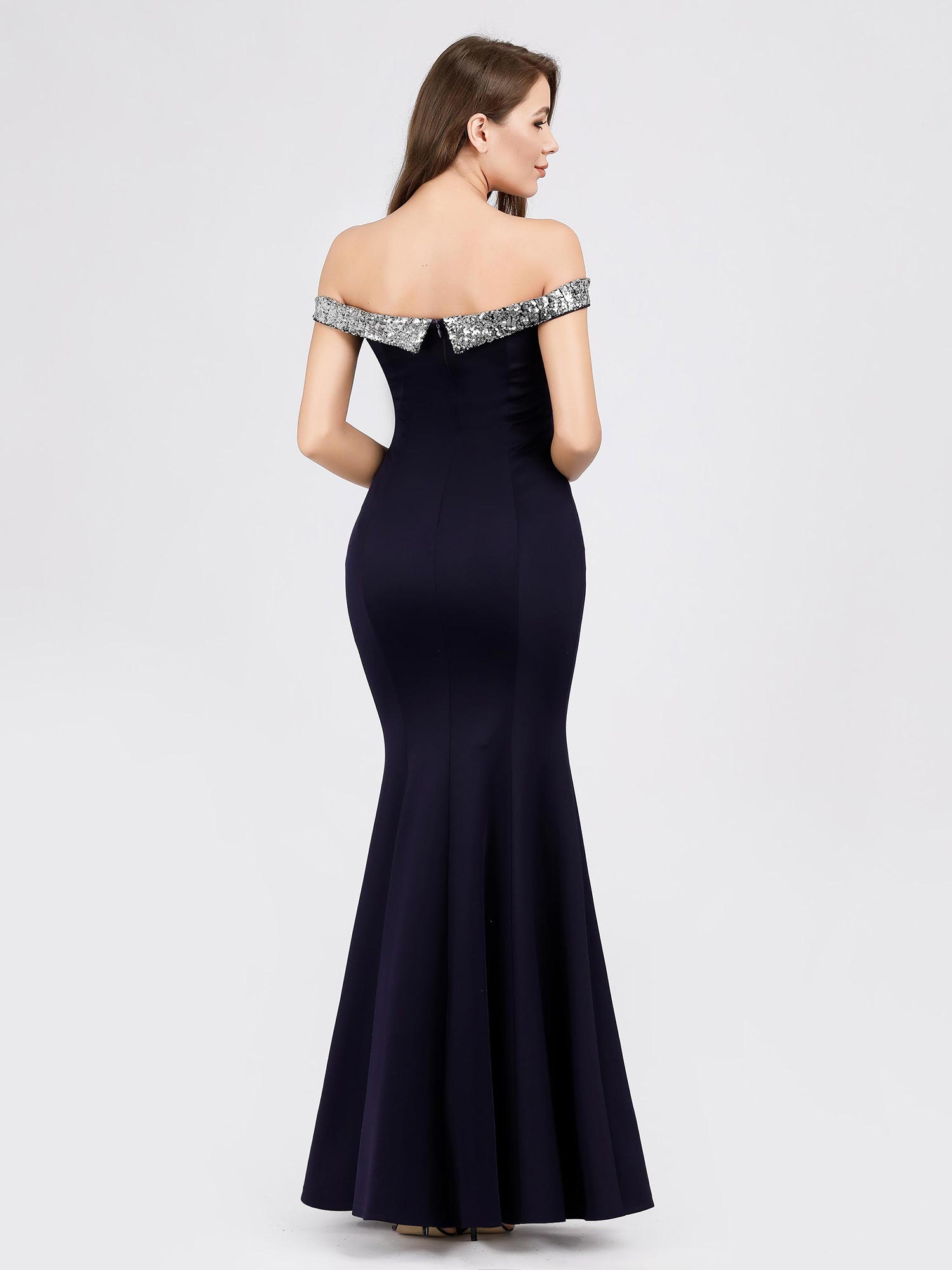 Dresses Everpretty US Beaded Offshoulder Evening Gowns Bodycon Formal