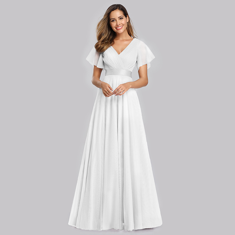 Ever-Pretty US Prom Gowns Long Mesh Mother Of Bride Evening Cocktail Dress 07545