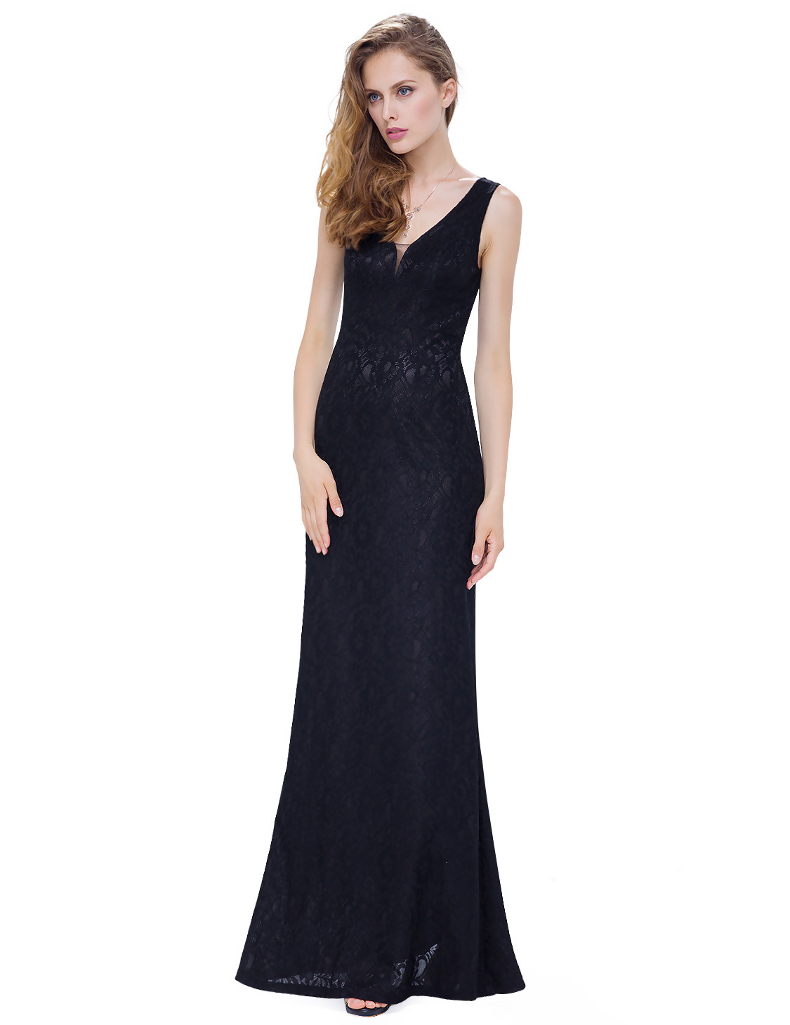 long lace maxi dresses