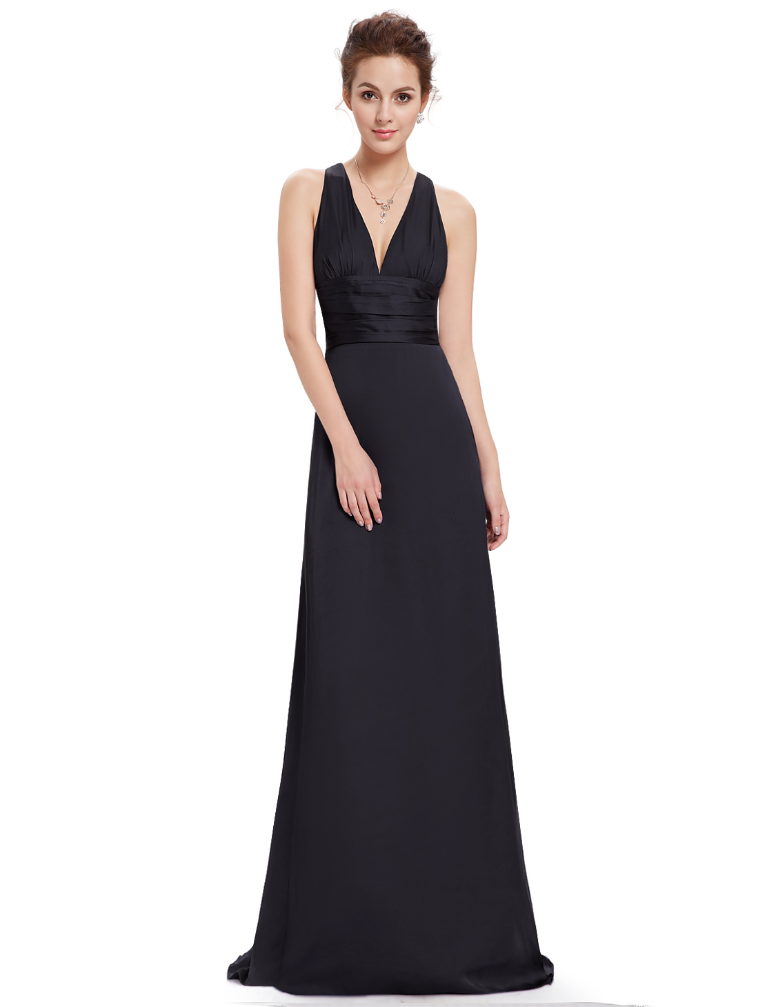 EverPretty Long Prom Dress VNeck Women's Formal Evening Party Dress