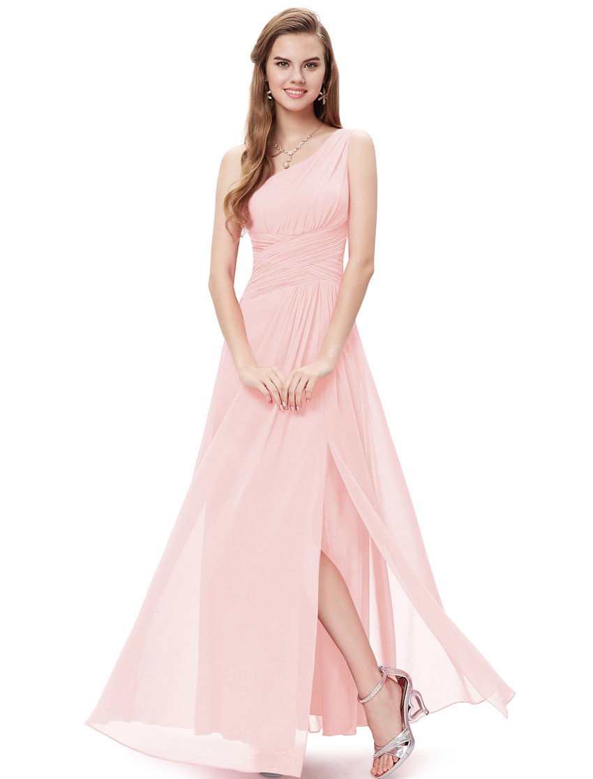 Elegant One Shoulder Evening Dresses